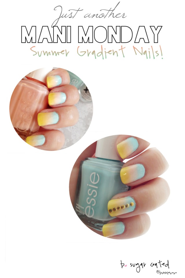 Summer Gradient Nails